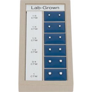 14K White 1/5-1 CTW Lab-Grown Diamond 4-Prong Stud Selling System-Lab-Grown Diamond-1/5-1 Ctw