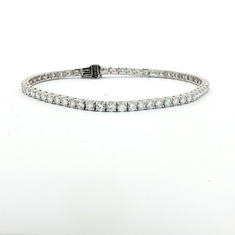 White Gold Diamond Tennis Bracelet