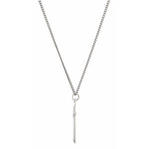 Sterling Silver 25.7x14 mm Cross 18" Necklace-Polished-Cross Necklace