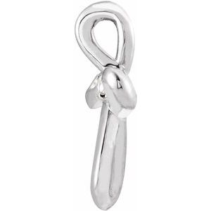 14K White .015 CTW Natural Diamond Cross Pendant-Natural Diamond-1.5Mm :: 0.015 Ct