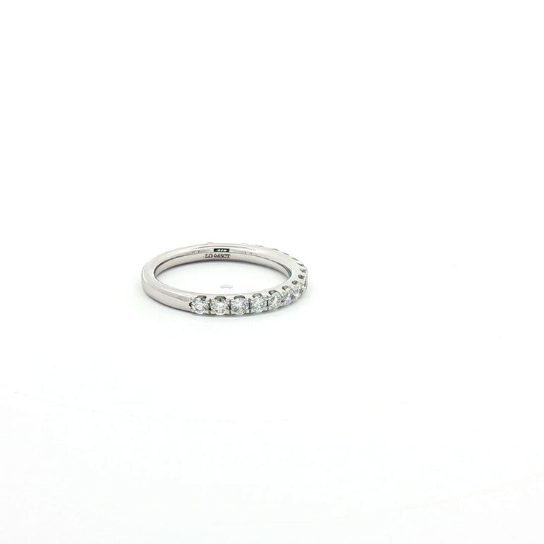 White Gold Eternity Ring with Round Brilliant Diamonds