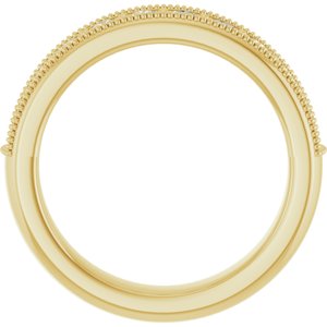 14K Yellow 5/8 CTW Lab-Grown Diamond Anniversary Band-Round