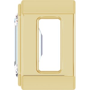 14K Yellow 1/4 CT Lab-Grown Diamond Pendant-Lab-Grown Diamond-4 X 3Mm :: 1/4 Ct