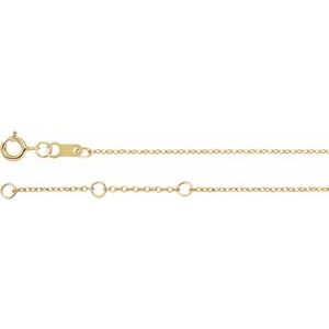 14K Yellow 1/10 CT Natural Diamond 6 1/2-7 1/2" Bracelet-Natural Diamond-Round