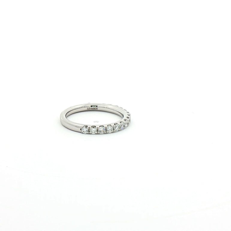 White Gold Eternity Ring with Round Brilliant Diamonds