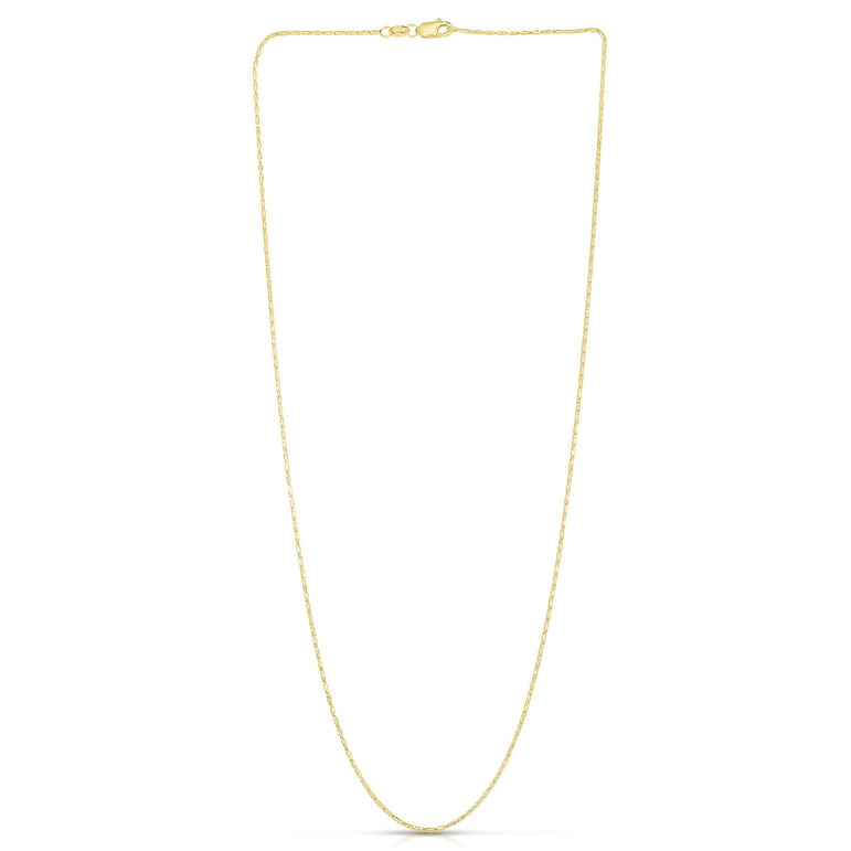 14K Gold .9mm Lumina Chain -Yellow | Lobster