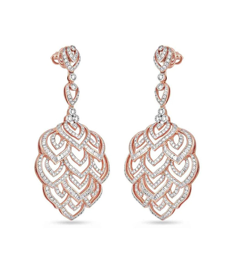 Rose Gold Earring