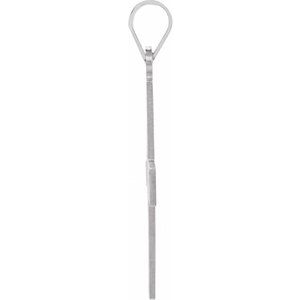 14K White 27.5x25 mm Greek Cross Pendant-Polished