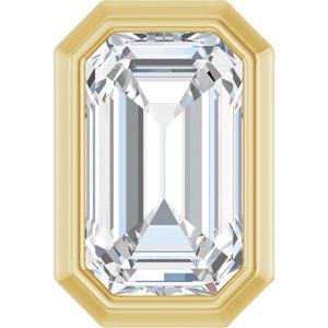 14K Yellow 1/4 CT Lab-Grown Diamond Pendant-Lab-Grown Diamond-4 X 3Mm :: 1/4 Ct