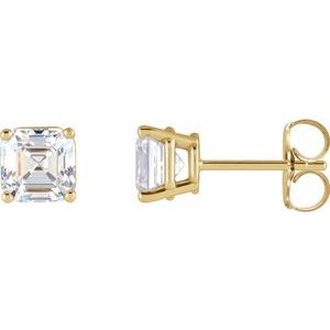 14K Yellow 1/3 CTW Natural Diamond Earrings-Pair-3 X 3Mm :: 1/3 Ctw