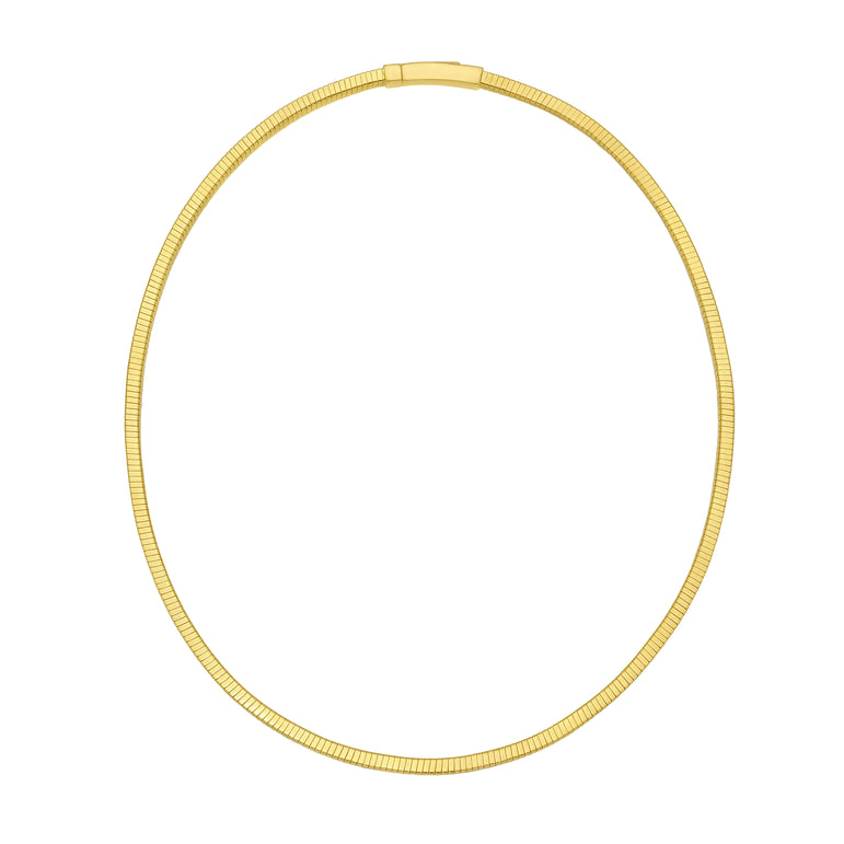 Gold Over Silver Cubogas Chain-Yellow | Box with 1-Side Push