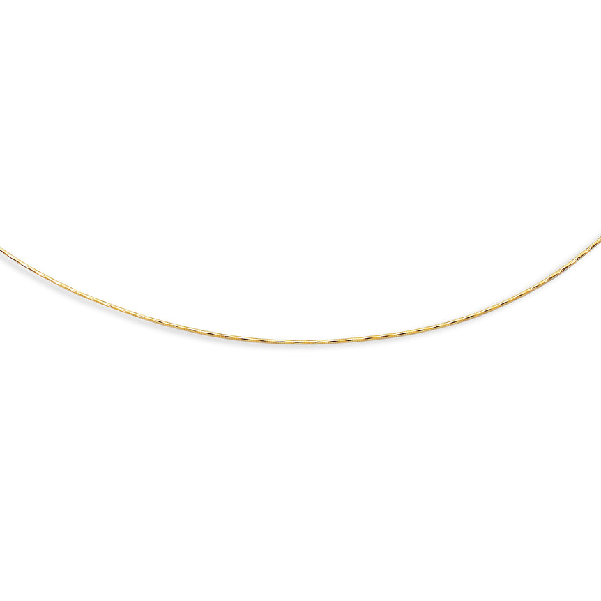 14K Gold 1.5mm Round Omega with Screw Back Lock-Yellow | Pear Shaped Lobster with Screw Off