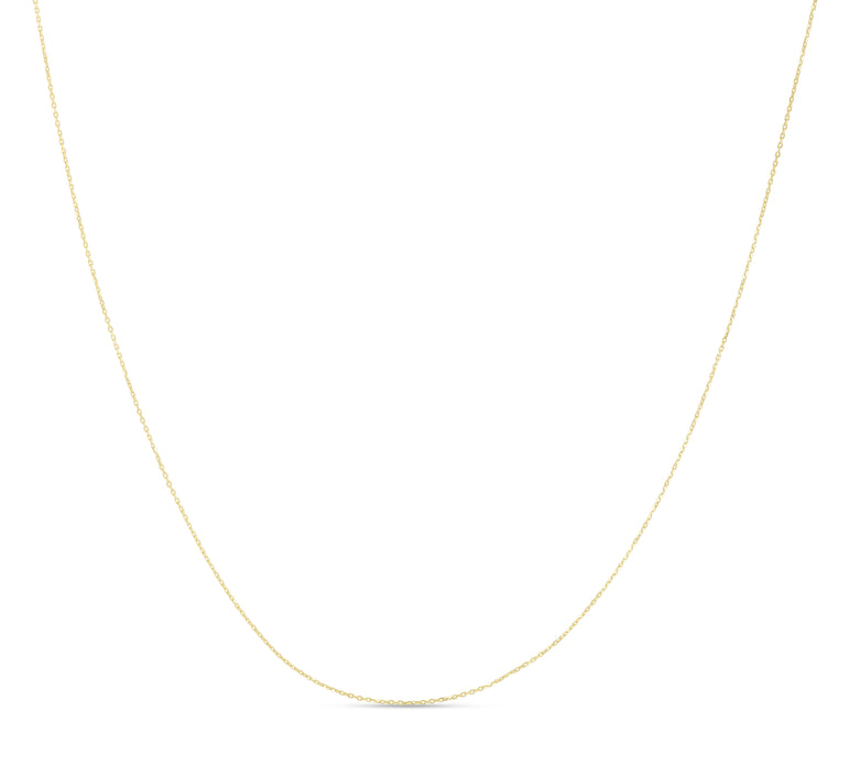 10K .68mm Double Extendable Cable Chain-Yellow | Spring Ring