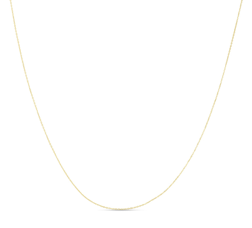 10K .68mm Double Extendable Cable Chain-Yellow | Spring Ring