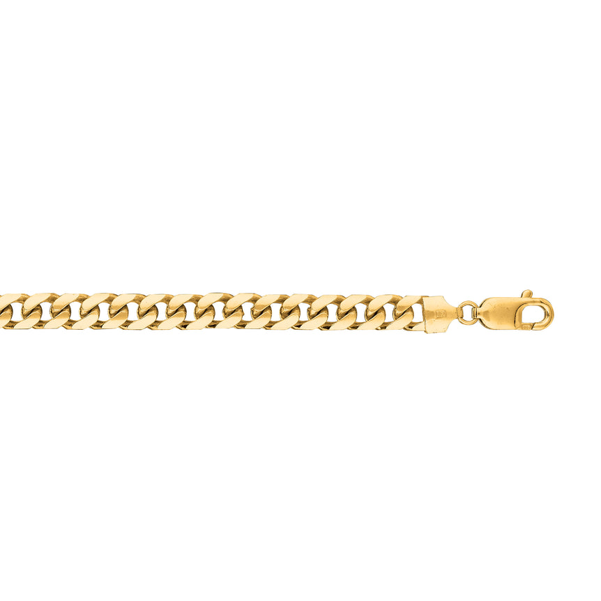 14K Gold 7.2mm Miami Cuban-Yellow | Lobster
