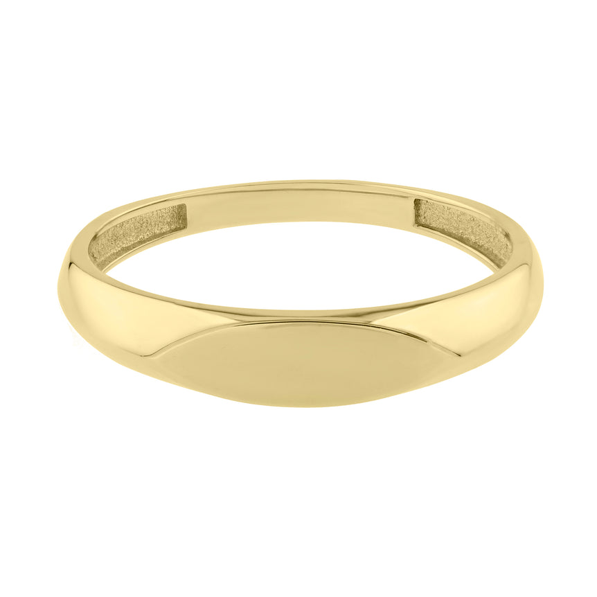 14K Sculpted Ring-Yellow