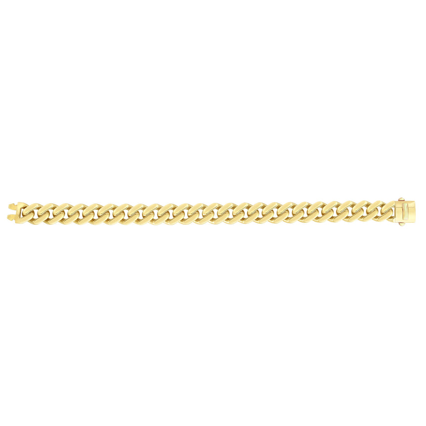 14K Gold 11.5mm Lite Miami Cuban -Yellow | Box with Both Side Push