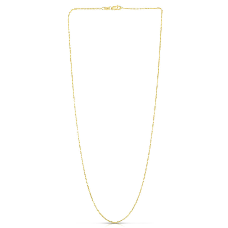 14K Gold .9mm Lumina Chain -Yellow | Lobster
