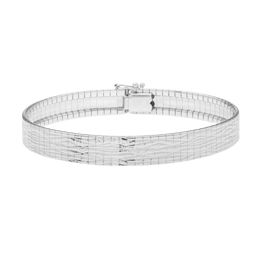 14K Glacier Bracelet-White | Box with Figure 8