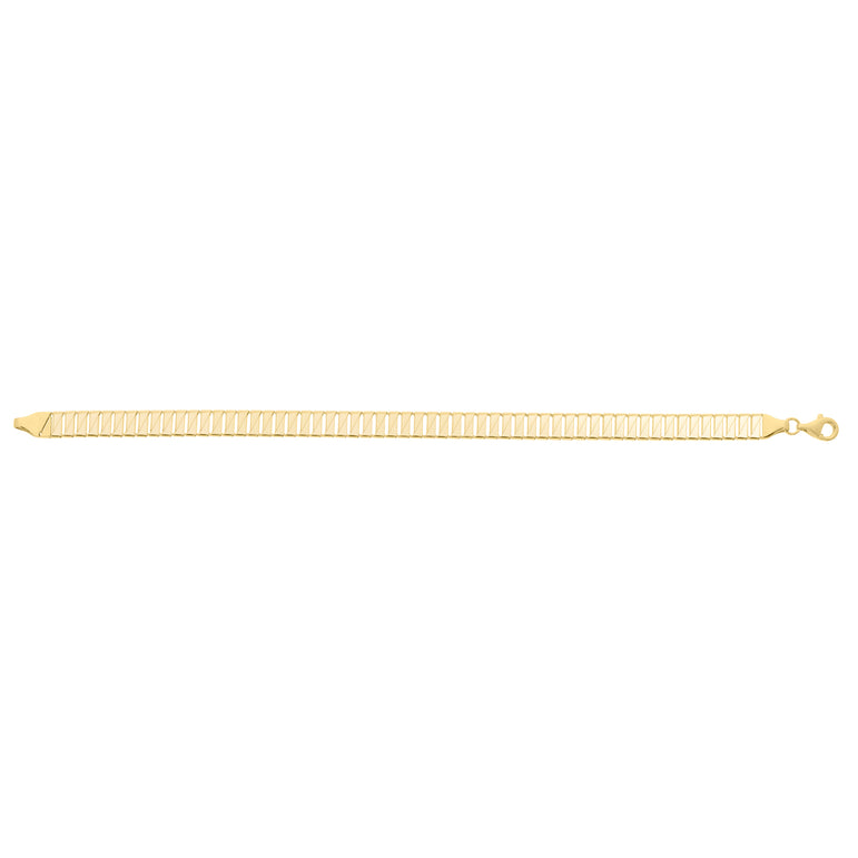 10K Cleopatra Bracelet-Yellow | Lobster