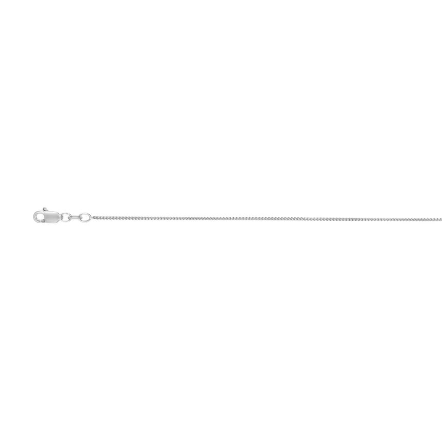 10K Gold .6mm Wheat Chain -White | Lobster